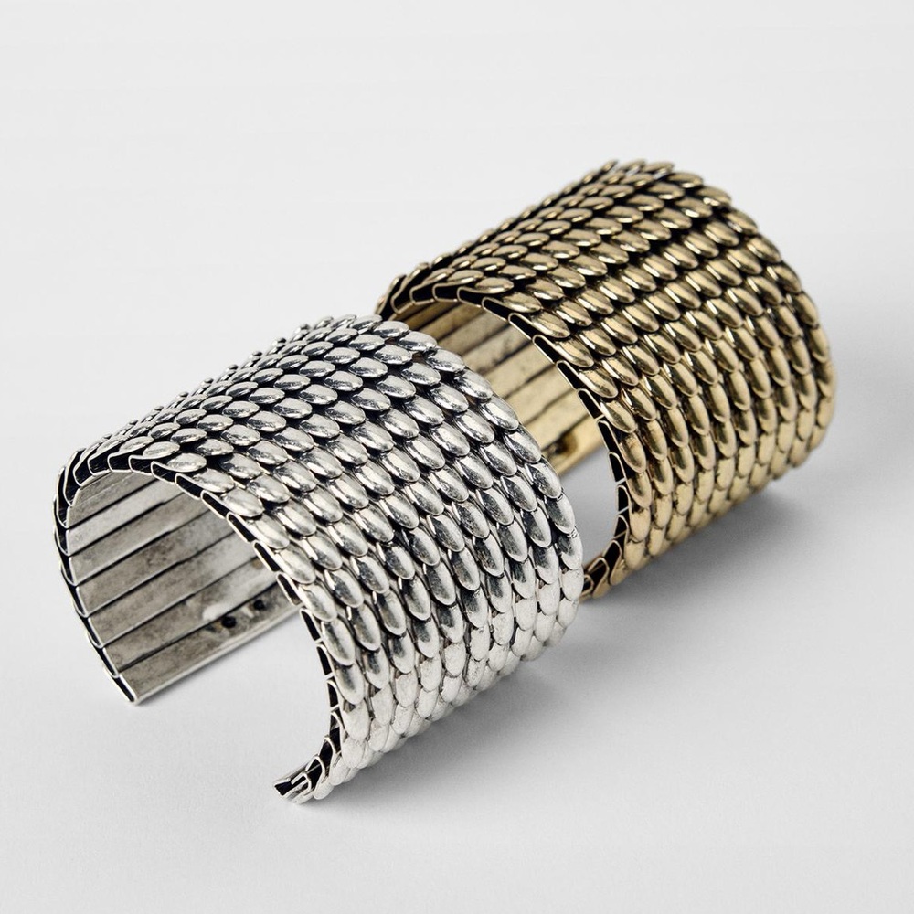 Kate Moss x Zara Pack of Textured Bracelets